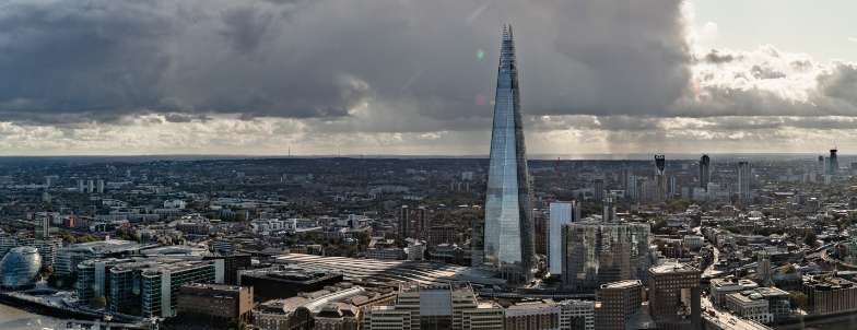 city seen from the top